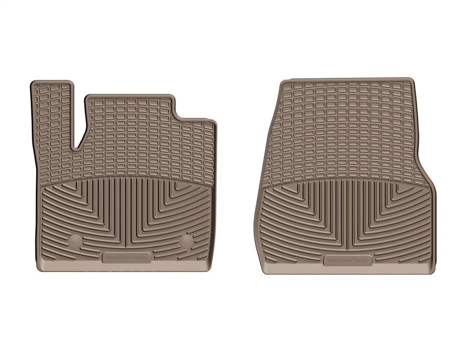 Weathertech W407TN - All Weather Floor Mats Tan Front - Truck Part Superstore