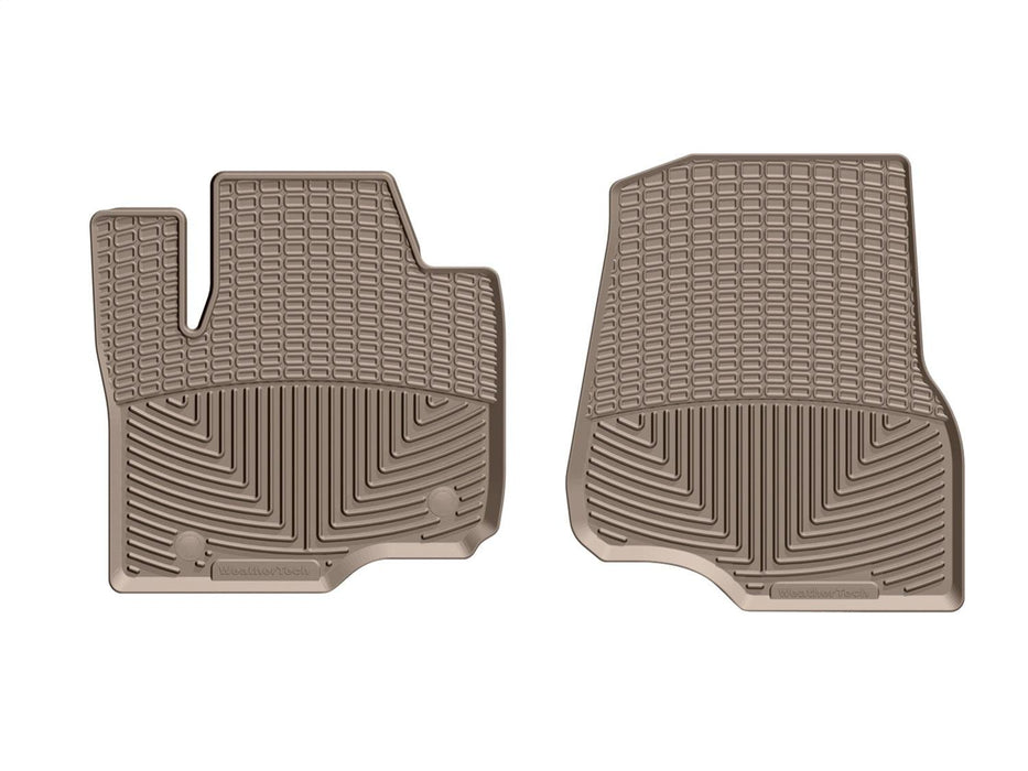 Weathertech W408TN - All Weather Floor Mats Tan Front - Truck Part Superstore