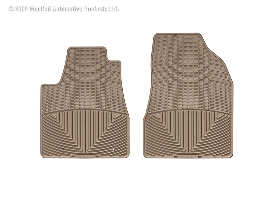 Weathertech W40TN - All Weather Floor Mats Tan Front - Truck Part Superstore