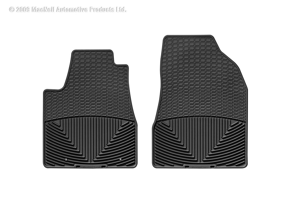 Weathertech W40 - All Weather Floor Mats Black Front - Truck Part Superstore