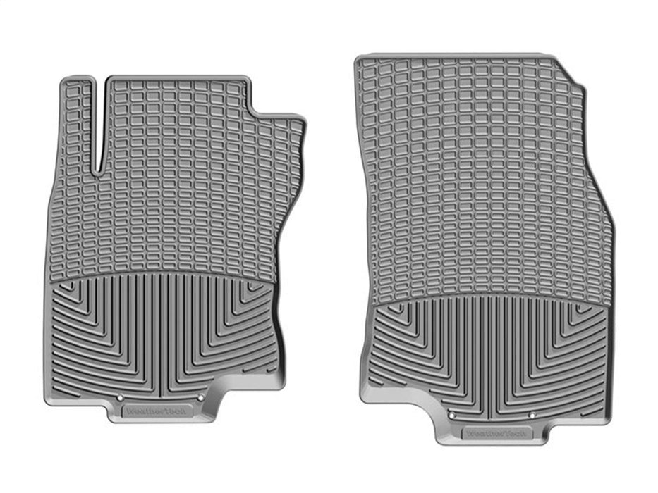 Weathertech W412GR - All Weather Floor Mats Gray Front - Truck Part Superstore
