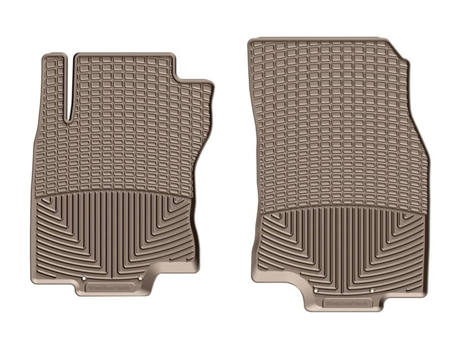 Weathertech W412TN - All Weather Floor Mats Tan Front - Truck Part Superstore