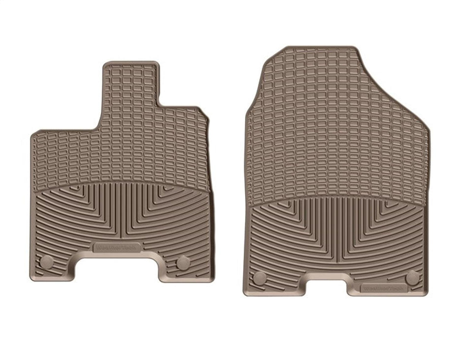 Weathertech W415TN - All Weather Floor Mats Tan Front - Truck Part Superstore