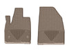 Weathertech W418TN - All Weather Floor Mats Tan Front - Truck Part Superstore
