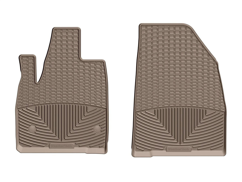 Weathertech W418TN - All Weather Floor Mats Tan Front - Truck Part Superstore
