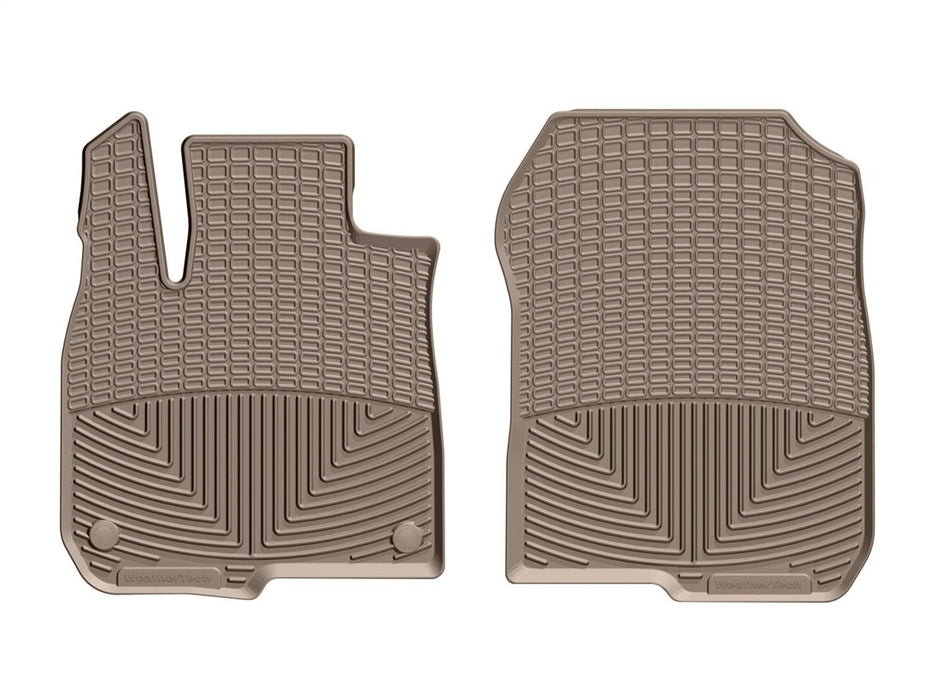 Weathertech W419TN - All Weather Floor Mats Tan Front - Truck Part Superstore