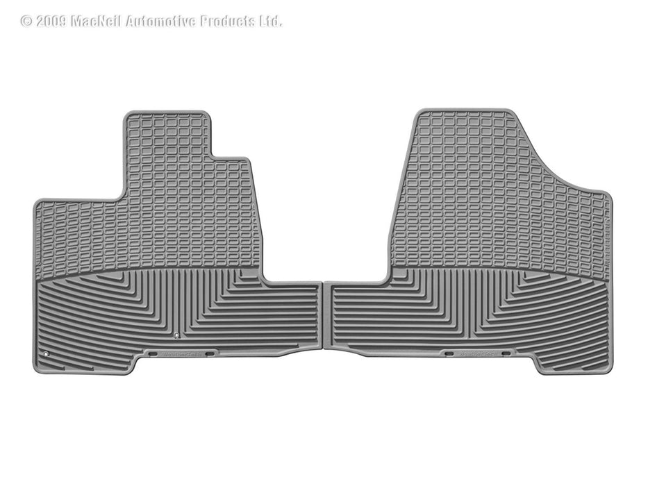 Weathertech W41GR - All Weather Floor Mats Gray Front - Truck Part Superstore