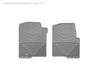 Weathertech W42GR - All Weather Floor Mats Gray Front - Truck Part Superstore