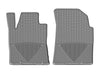 Weathertech W435GR - All Weather Floor Mats Gray Front - Truck Part Superstore