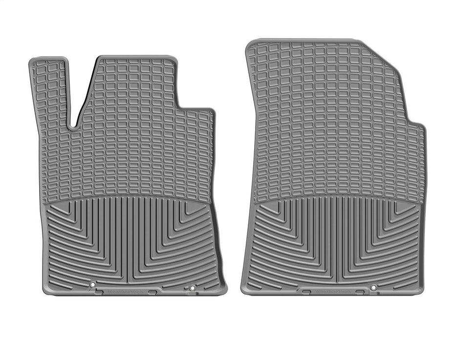 Weathertech W435GR - All Weather Floor Mats Gray Front - Truck Part Superstore