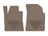 Weathertech W435TN - All Weather Floor Mats Tan Front - Truck Part Superstore