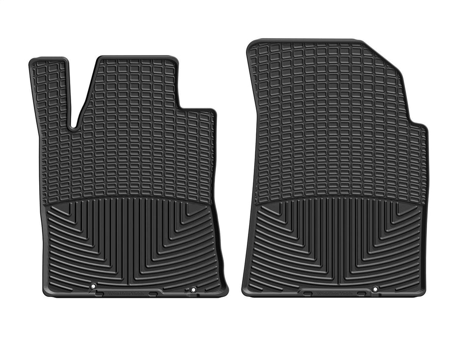 Weathertech W435 - All Weather Floor Mats Black Front - Truck Part Superstore