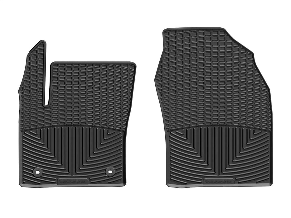 Weathertech W438 - All Weather Floor Mats Black Front - Truck Part Superstore