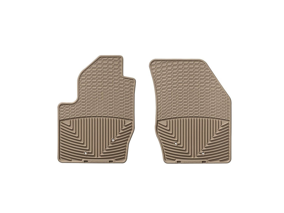 Weathertech W43TN - All Weather Floor Mats Tan Front - Truck Part Superstore