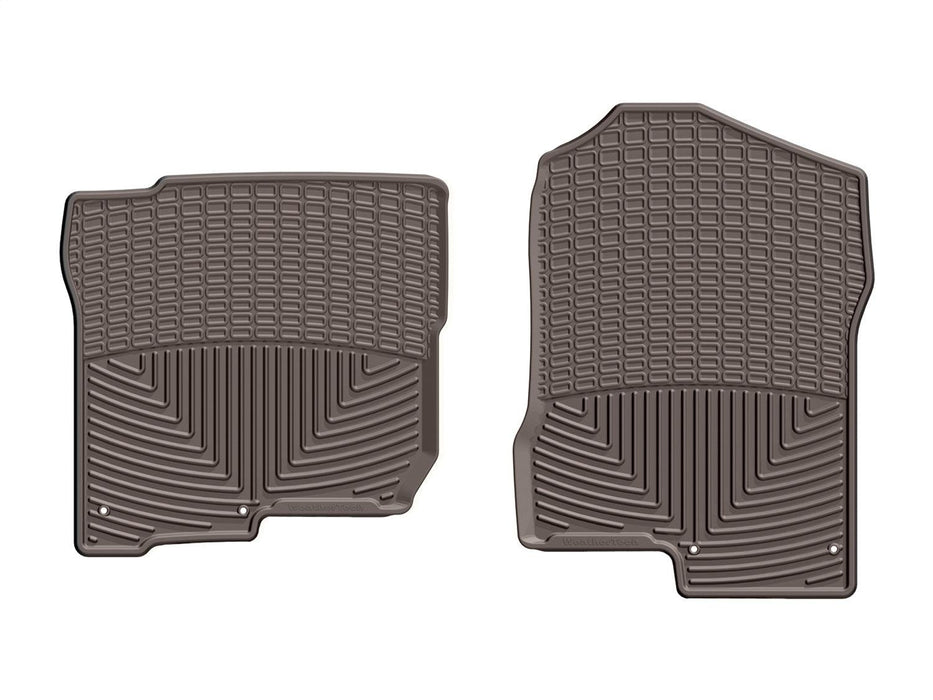 Weathertech W455CO - All Weather Floor Mats Cocoa Front - Truck Part Superstore