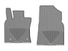 Weathertech W463GR - All Weather Floor Mats Gray Front - Truck Part Superstore