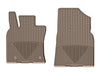 Weathertech W463TN - All Weather Floor Mats Tan Front - Truck Part Superstore
