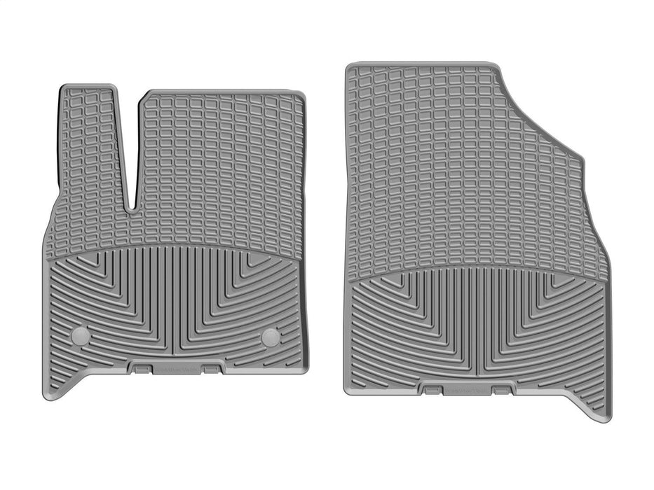 Weathertech W469GR - All Weather Floor Mats Gray Front Driver and Passenger - Truck Part Superstore