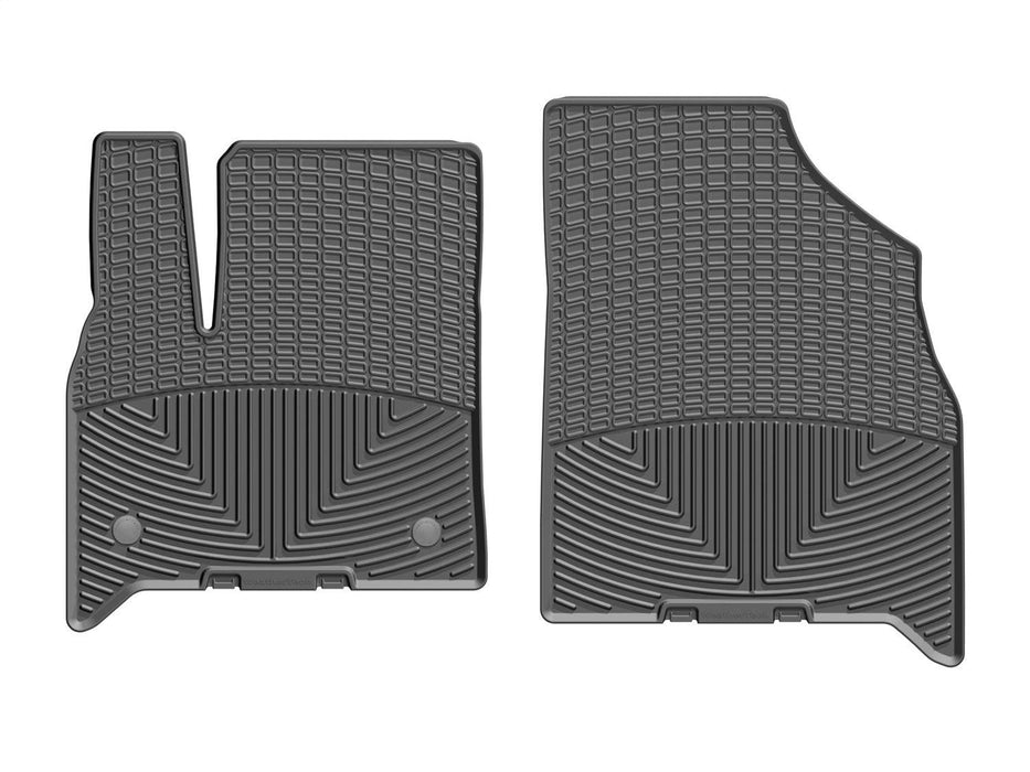Weathertech W469 - All Weather Floor Mats Black Front Driver And Passenger - Truck Part Superstore