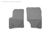Weathertech W46GR - All Weather Floor Mats Gray Front - Truck Part Superstore