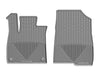 Weathertech W473GR - All Weather Floor Mats Gray Front - Truck Part Superstore