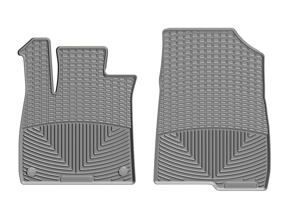 Weathertech W473GR - All Weather Floor Mats Gray Front - Truck Part Superstore