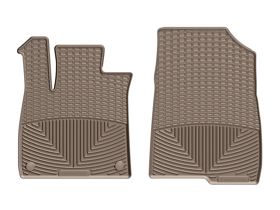 Weathertech W473TN - All Weather Floor Mats Tan Front - Truck Part Superstore