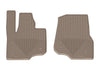 Weathertech W477TN - All Weather Floor Mats Tan Front - Truck Part Superstore