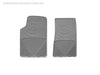 Weathertech W47GR - All Weather Floor Mats Gray Front - Truck Part Superstore