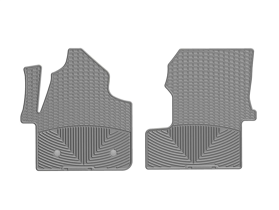 Weathertech W481GR - All Weather Floor Mats Gray Front - Truck Part Superstore