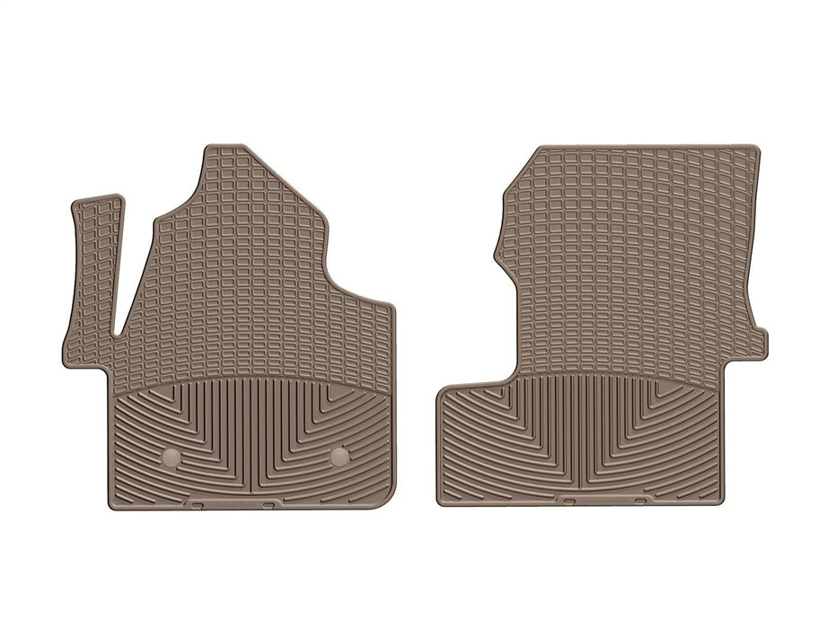 Weathertech W481TN - All Weather Floor Mats Tan Front - Truck Part Superstore
