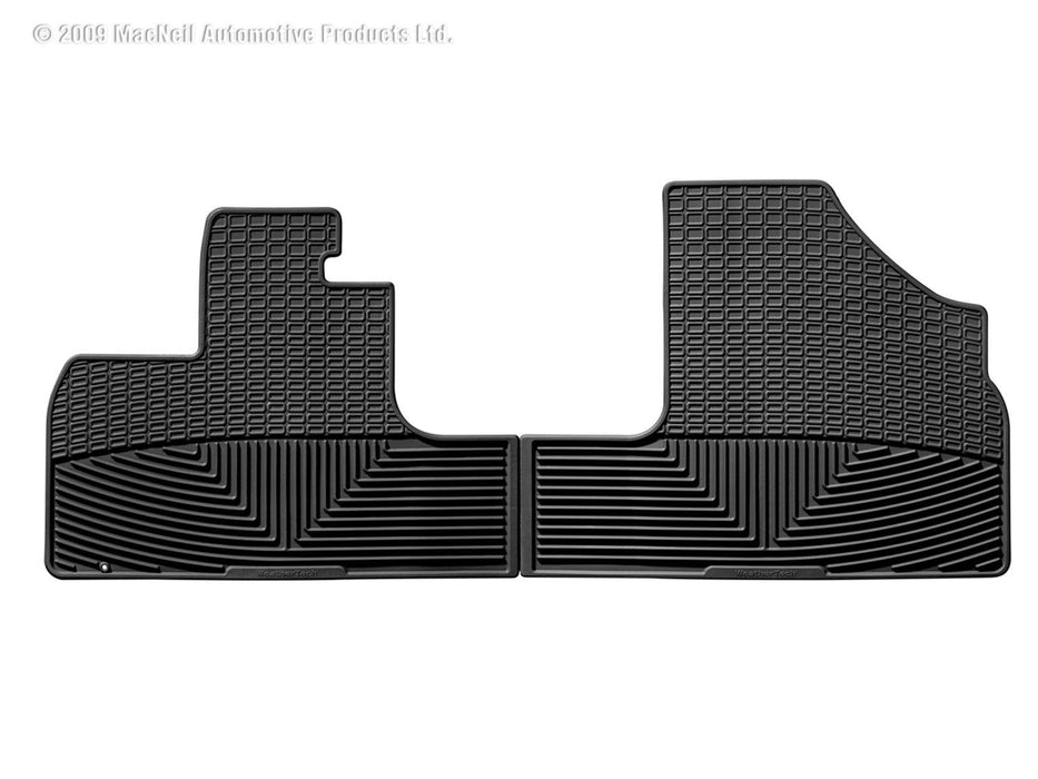 Weathertech W48 - All Weather Floor Mats Black Front - Truck Part Superstore