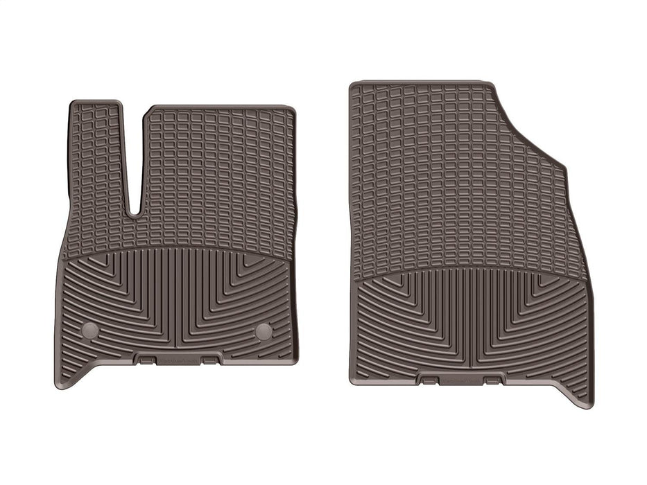 Weathertech W499CO - All Weather Floor Mats Cocoa Front - Truck Part Superstore