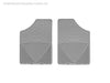 Weathertech W4GR - All Weather Floor Mats Gray Front - Truck Part Superstore