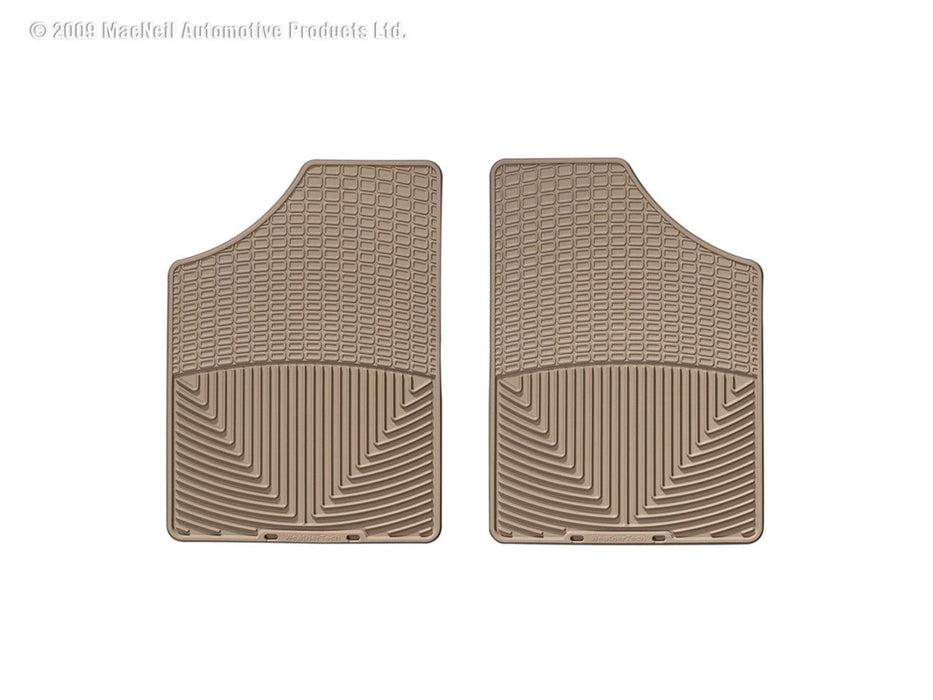 Weathertech W4TN - All Weather Floor Mats Tan Front - Truck Part Superstore