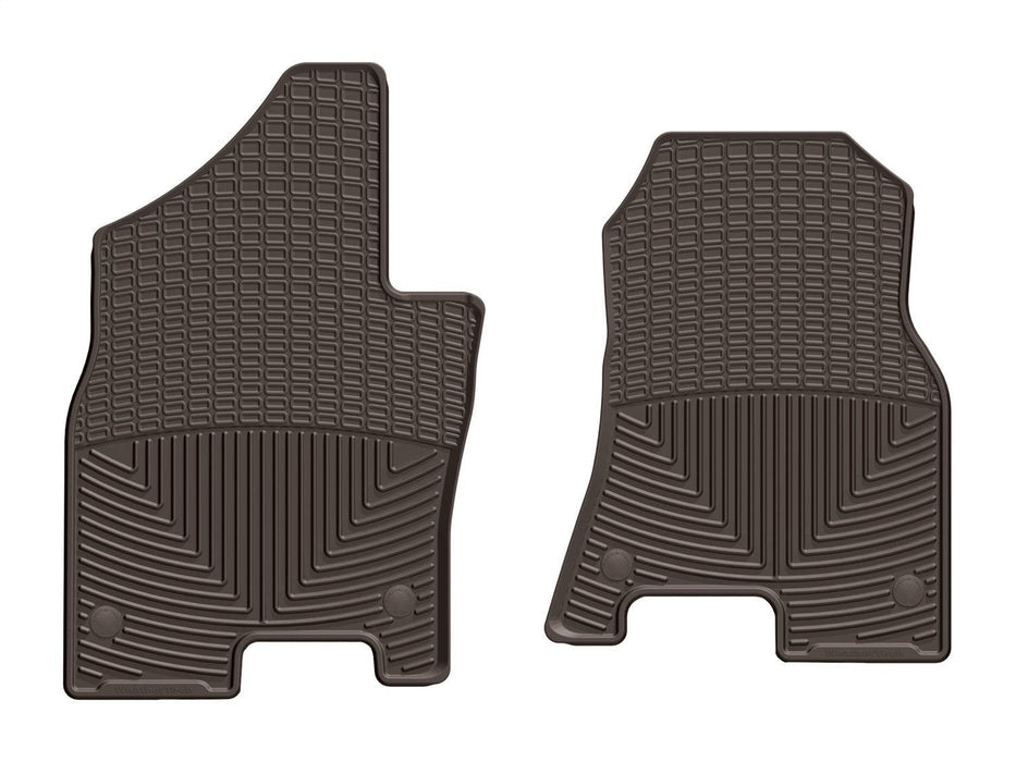 Weathertech W506CO - All Weather Floor Mats Cocoa Front - Truck Part Superstore