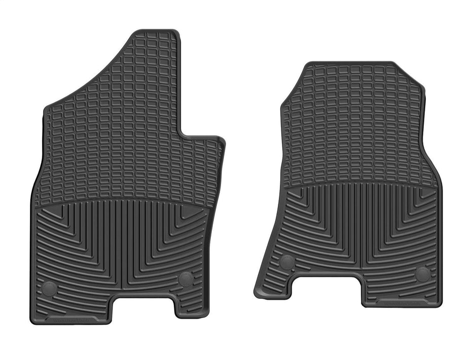 Weathertech W506 - All Weather Floor Mats Black Front - Truck Part Superstore
