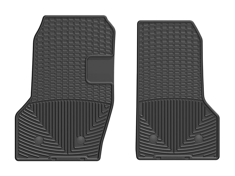 Weathertech W509 - All Weather Floor Mats Front Black - Truck Part Superstore