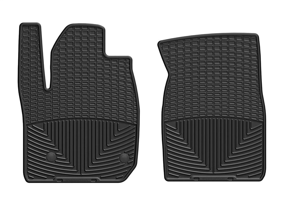 Weathertech W510 - All Weather Floor Mats Black Front - Truck Part Superstore