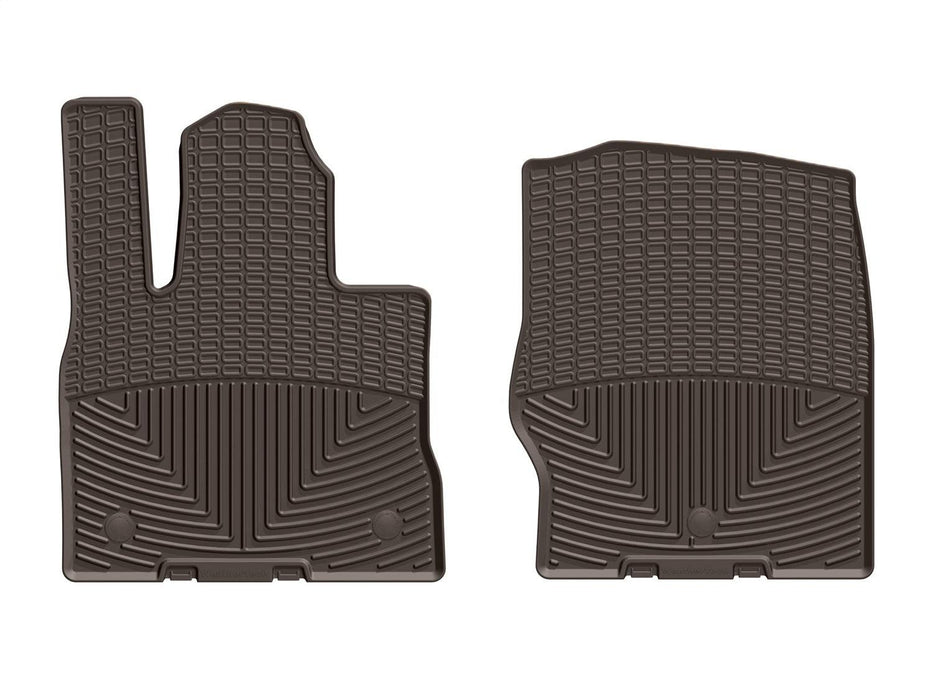 Weathertech W526CO - All Weather Floor Mats Cocoa Front - Truck Part Superstore