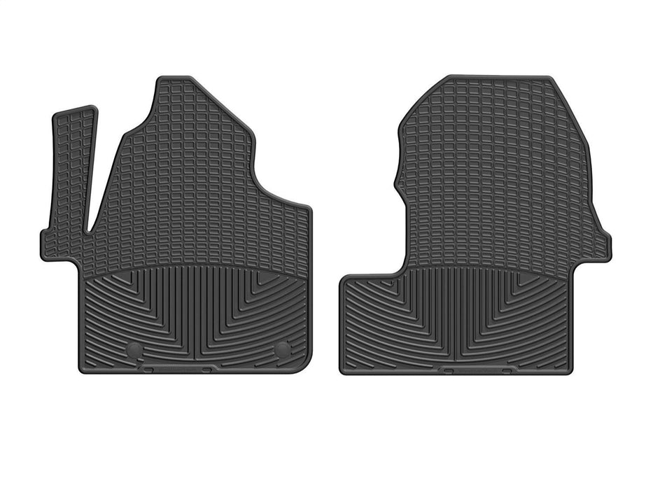 Weathertech W530 - All Weather Floor Mats Black Front Pair - Truck Part Superstore
