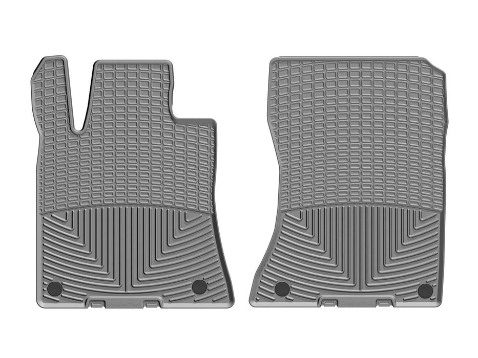 Weathertech W536GR - All Weather Floor Mats Front Specially Packaged For Mercedes Benz Gray - Truck Part Superstore