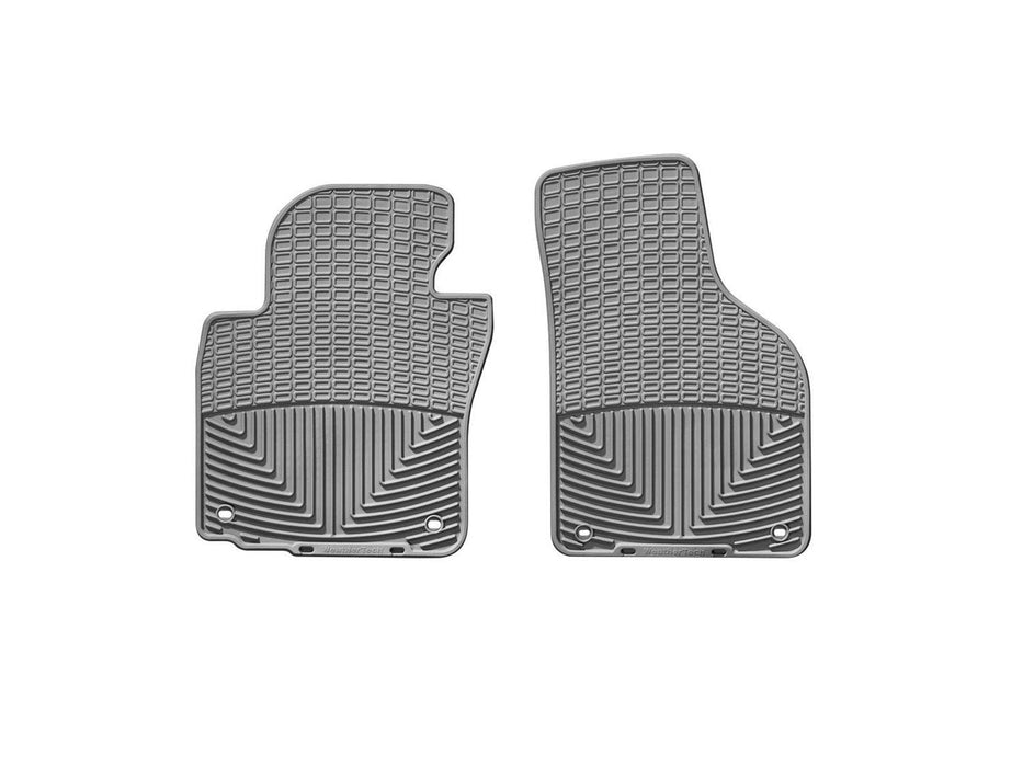 Weathertech W53GR - All Weather Floor Mats Gray Front - Truck Part Superstore