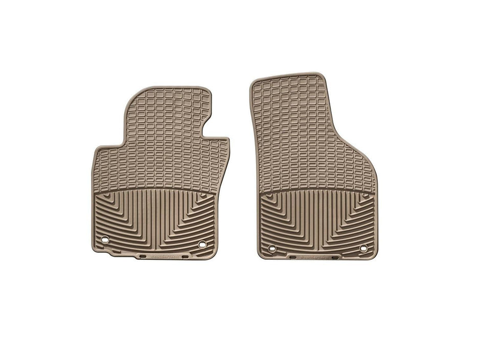 Weathertech W53TN - All Weather Floor Mats Tan Front - Truck Part Superstore