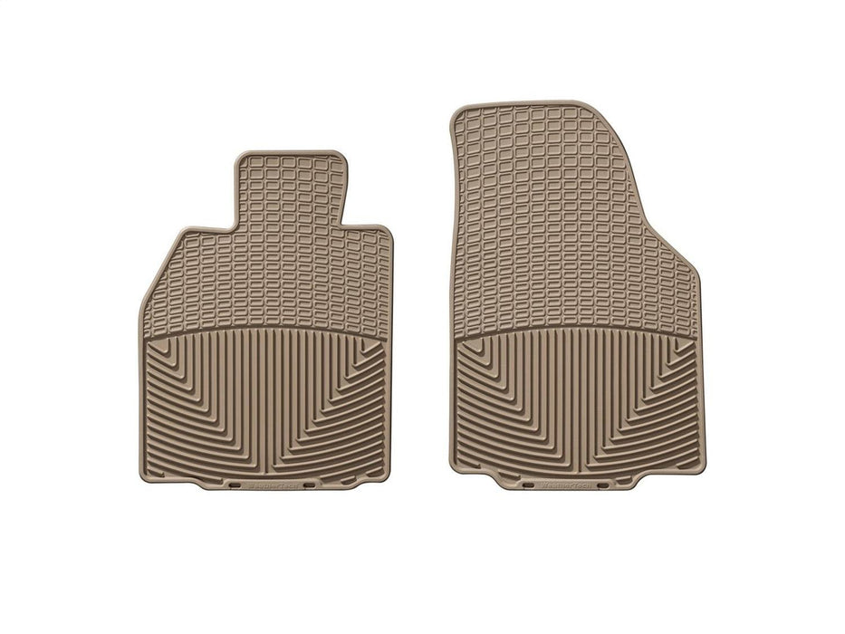 Weathertech W57TN - All Weather Floor Mats Tan Front - Truck Part Superstore