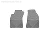 Weathertech W67GR - All Weather Floor Mats Gray Front - Truck Part Superstore