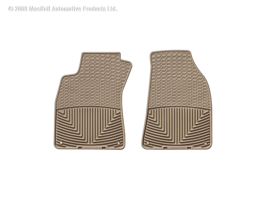 Weathertech W67TN - All Weather Floor Mats Tan Front - Truck Part Superstore