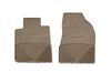 Weathertech W68TN - All Weather Floor Mats Tan Front - Truck Part Superstore