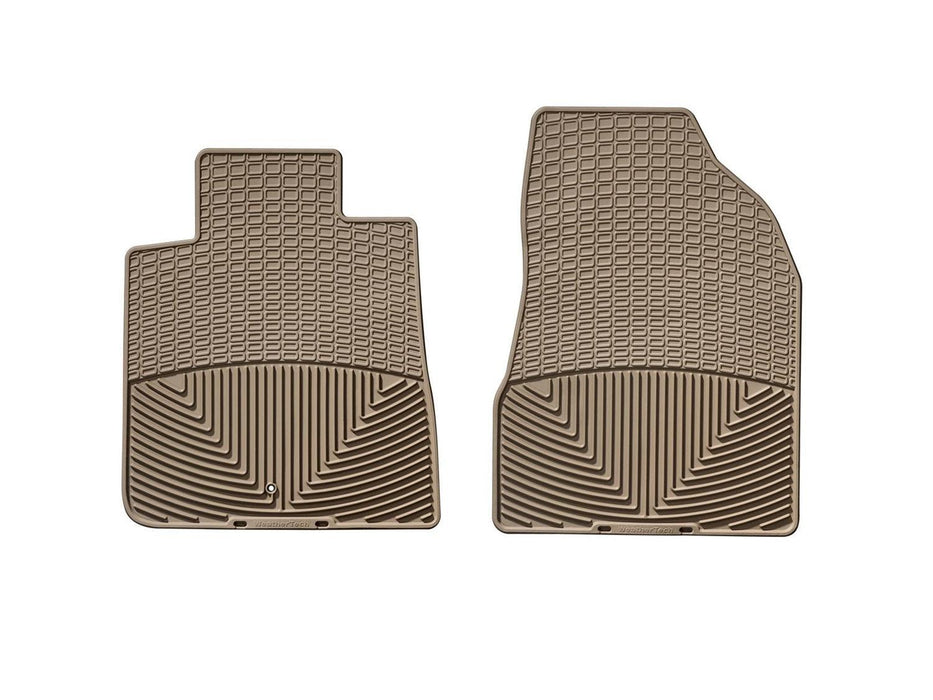 Weathertech W68TN - All Weather Floor Mats Tan Front - Truck Part Superstore