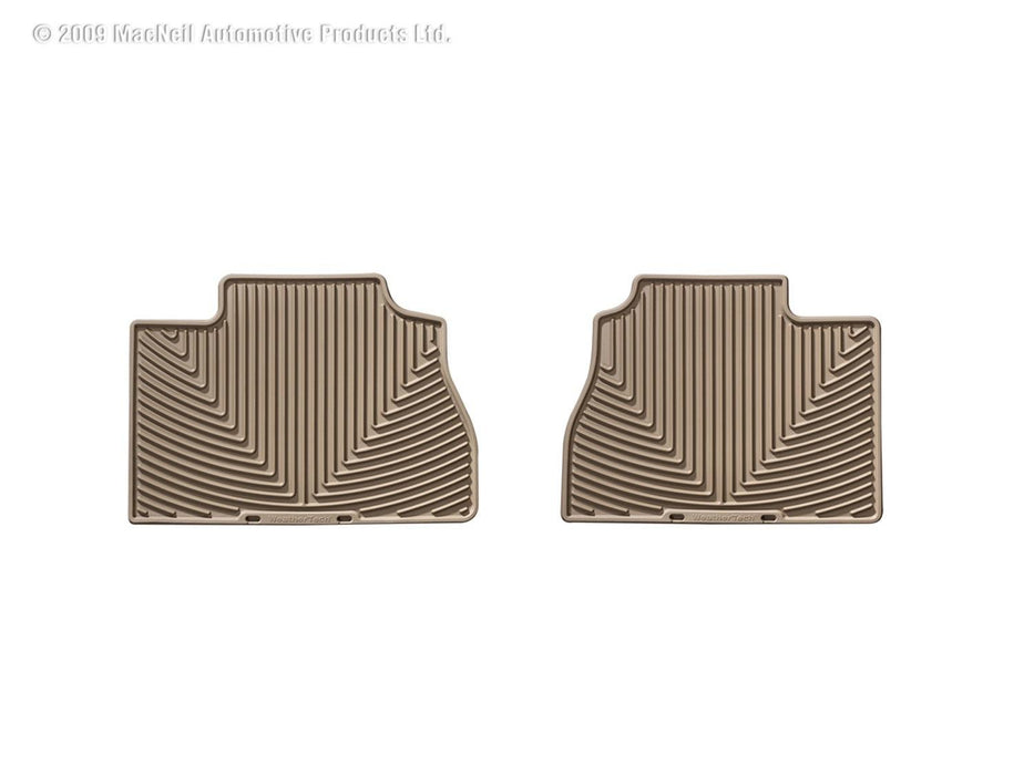 Weathertech W70TN - All Weather Floor Mats Tan Rear - Truck Part Superstore